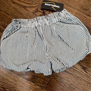 Super cute Striped Puff shorts. From Australian kid brand Rock Your Baby